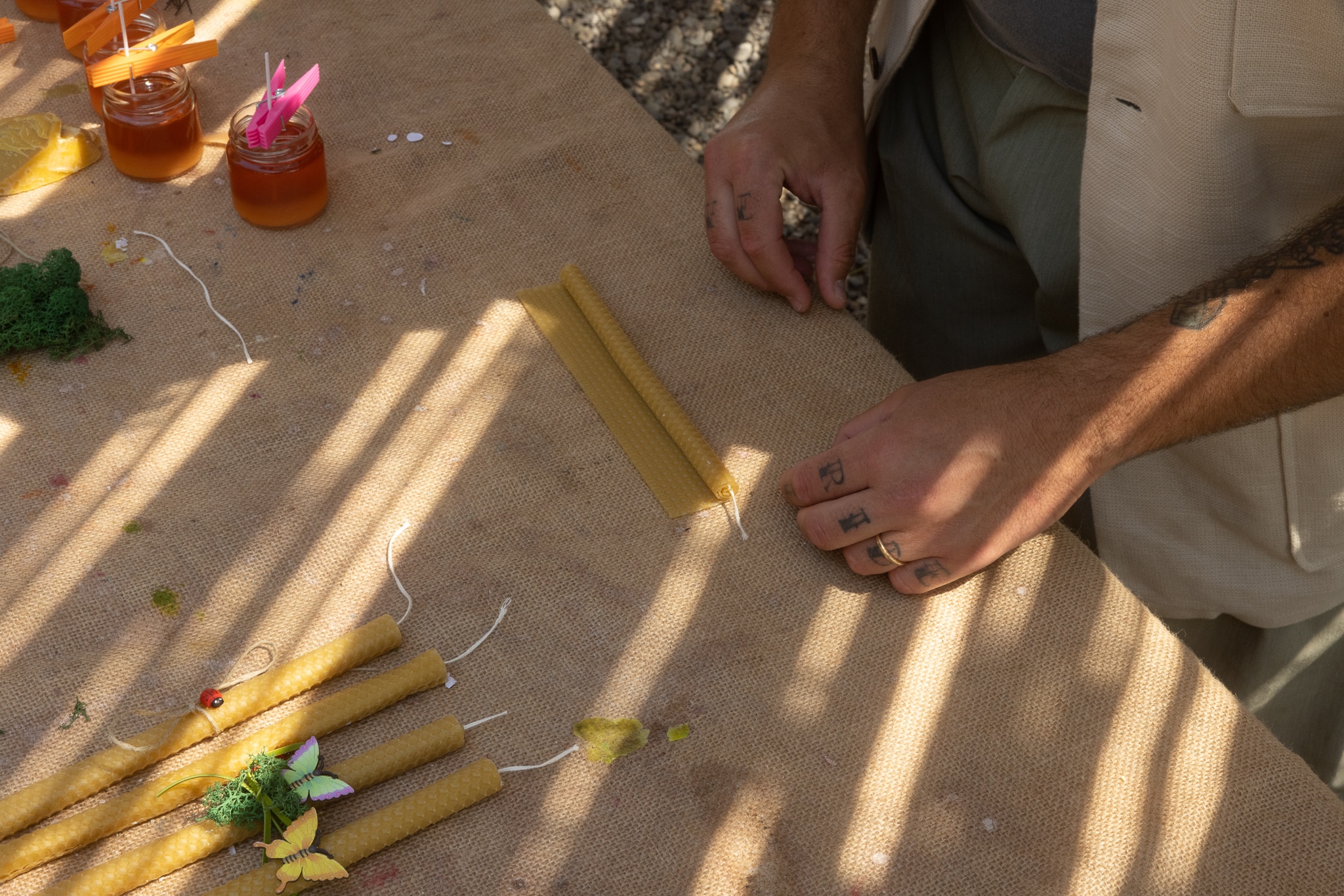 Candle making Kinsterna