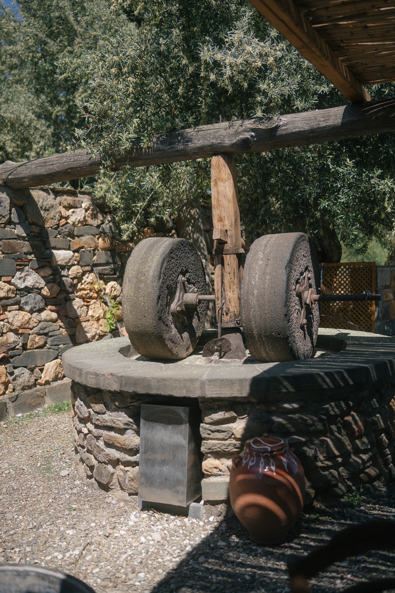 Kinsterna old olive mill
