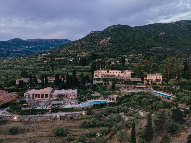 Kinsterna view from vineyards