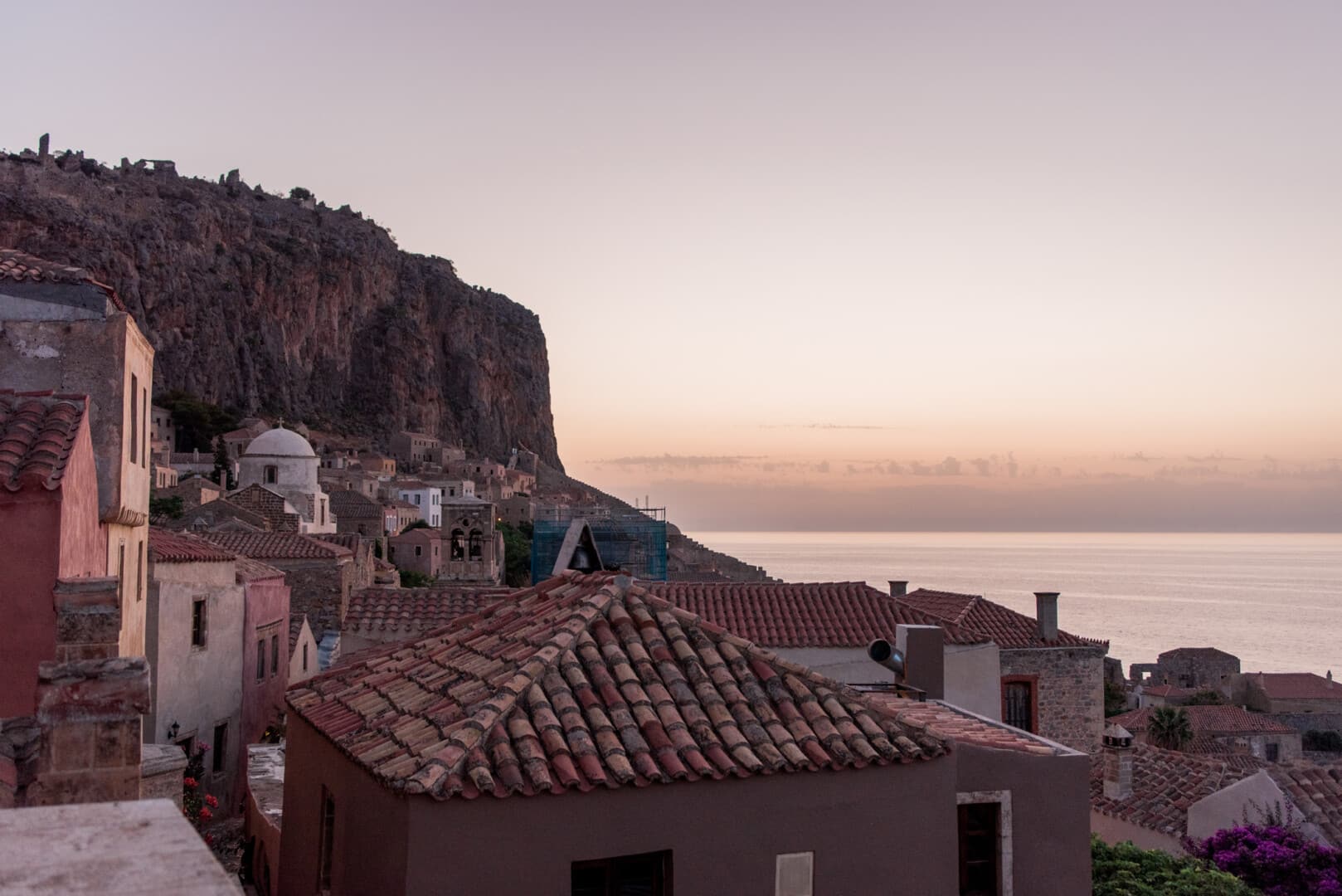 Monemvasia sunset